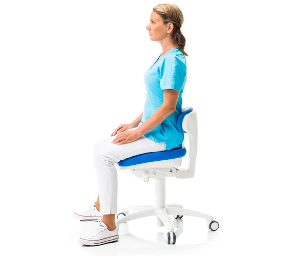 Planmeca Lumo dental stool with backrest